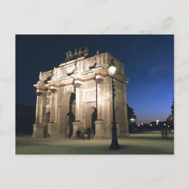Twilight in Paris Postcard Postkarte (Vorderseite)