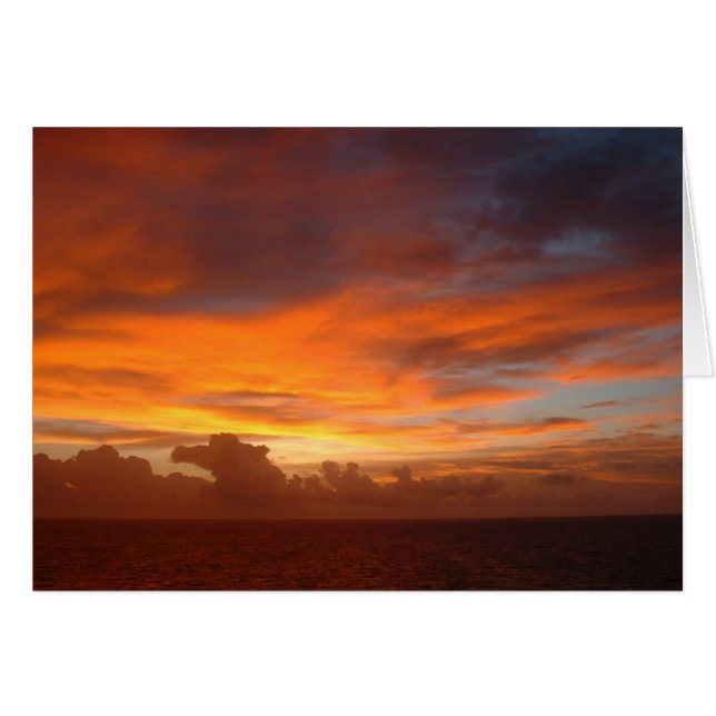 Twilight-Jeder Anlass-Karte (Vorderseite (Horizontal))