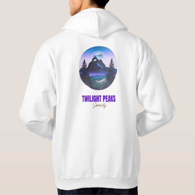 Twilight Landscape Hoodie (Rückseite)