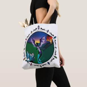 Twilight Magical Crystal Elegant Amethyst Dragon