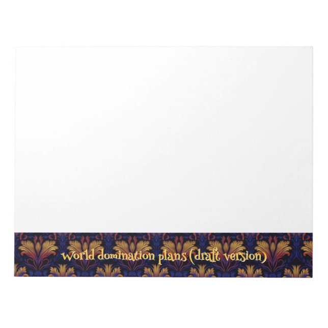 Twilight Opulence Notizblock (Vorderseite)