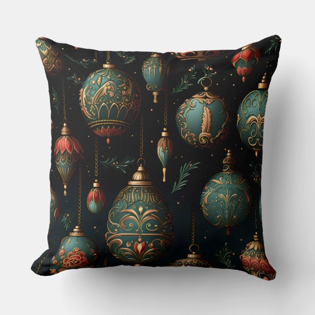 Twilight Ornament Garden Kissen (Vorderseite)