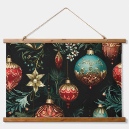 Twilight Ornament Garden Wandteppich Mit Holzrahmen