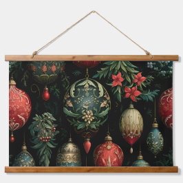 Twilight Ornament Garden Wandteppich Mit Holzrahmen