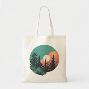 Twilight Pines Tragetasche