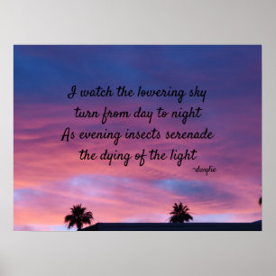 Twilight - Poesie Art Poster