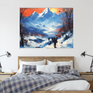 Twilight Promenade am Mt Everest Leinwanddruck