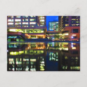 Twilight Reflections Rathaus Hull Quebec Postkarte