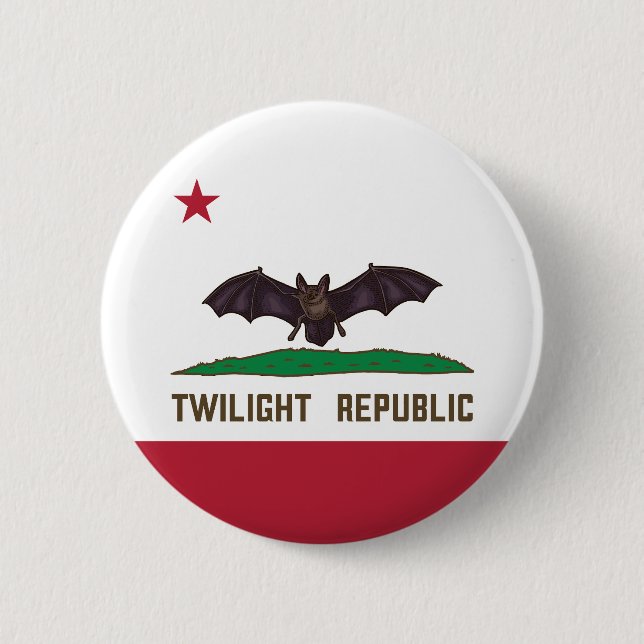 Twilight Republic Flag Button (Vorderseite)