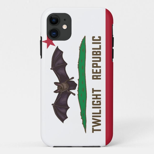 Twilight Republic Flag Case-Mate iPhone Hülle (Rückseite)