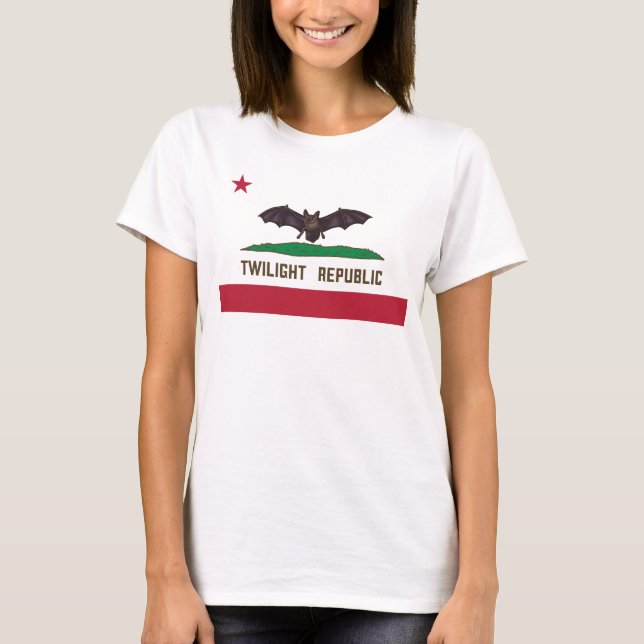 Twilight Republic Flag T-Shirt (Vorderseite)