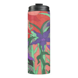 Twilight Sun Garden Floral Thermosbecher