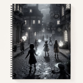 Twilight Tales on Cobblestone Notebook Notizbuch