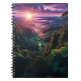 Twilight View Notizbuch Notizblock