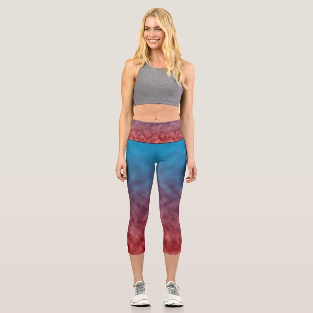 Twilight's Quiet Refrain Capri Leggings (Vorderseite)