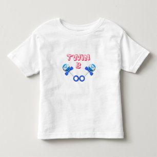Twin B Boy/Junge Kleinkind T-shirt