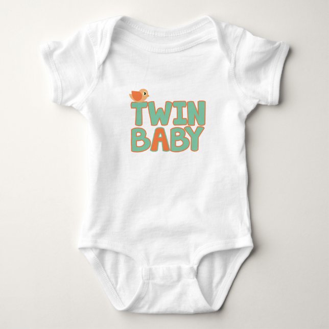 Twin Baby "A Baby Bodysuit" Strampler (Vorderseite)