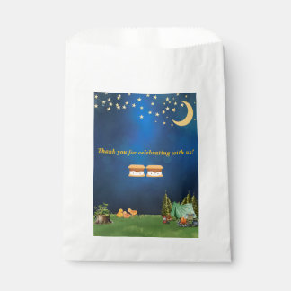 Twin Baby Dusche Gefälligkeitstaschen mit S'mores Geschenktütchen