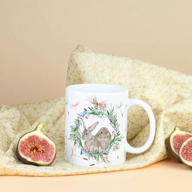 Twin Bunnies Kaffeetasse (Von Creator hochgeladen)