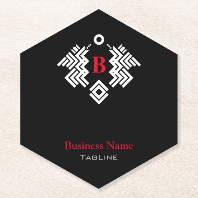 Twin Dragon Royal Emblem mit dem ersten Untersetzer (Vorderseite)