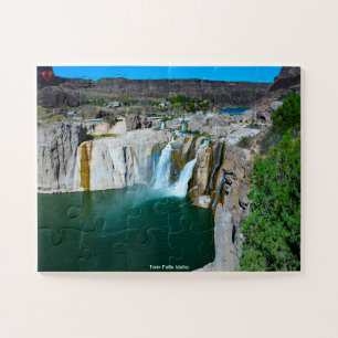 Twin Falls Idaho Jigsaw Puzzle