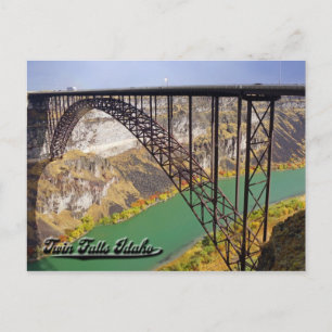 Twin Falls, Idaho Postcard Postkarte