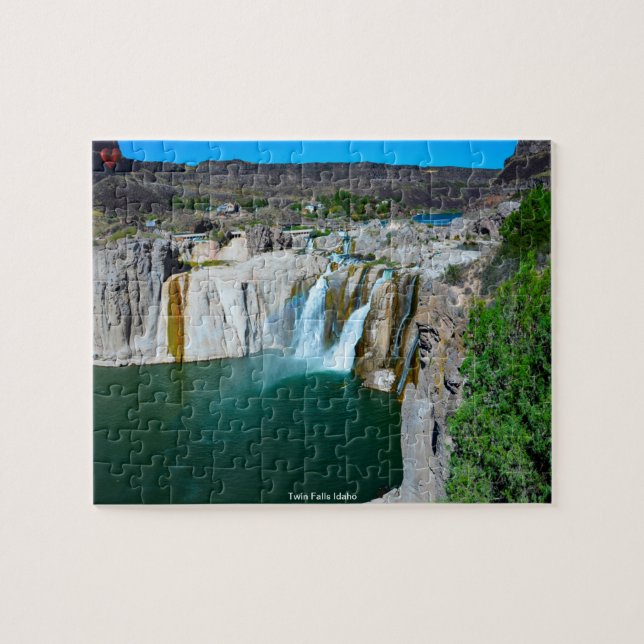 Twin Falls Idaho Puzzle (Horizontal)