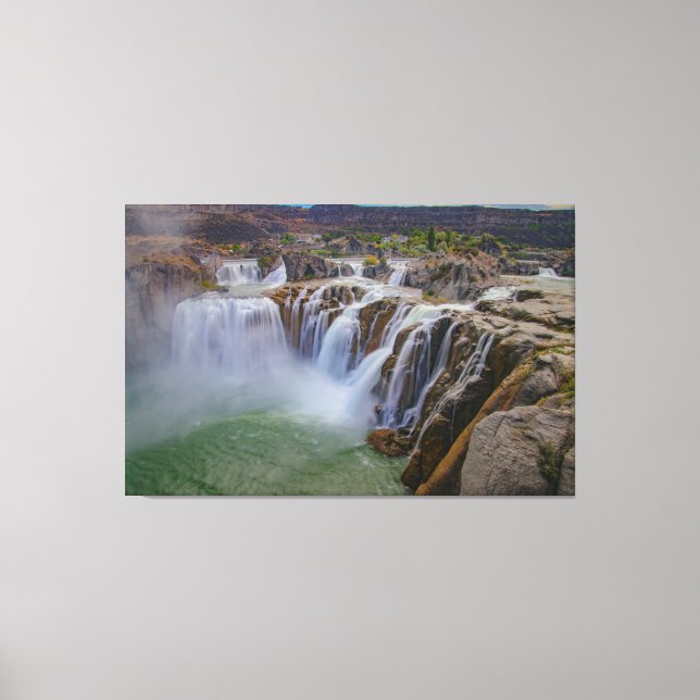 Twin Falls Leinwanddruck (Vorderseite)