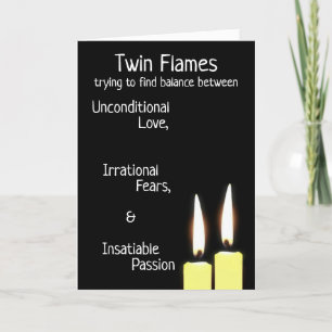 Twin Flames Definition Journey Motivation Gedicht Feiertagskarte