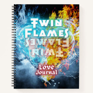 Twin Flames Journal und Notebook Notizbuch