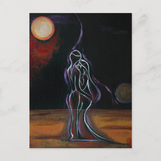 Twin Flames Postkarte (Vorderseite)