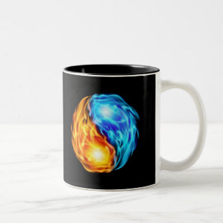 Twin Flames Zweifarbige Tasse
