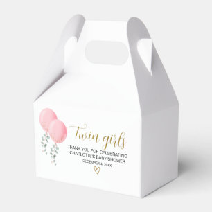 Twin Girls Baby Showbox Geschenkschachtel