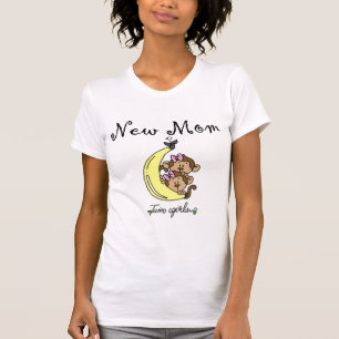 Twin Girls Junge Mutter T - Shirt und Geschenke