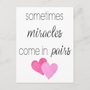 Twin Girls Postkarte