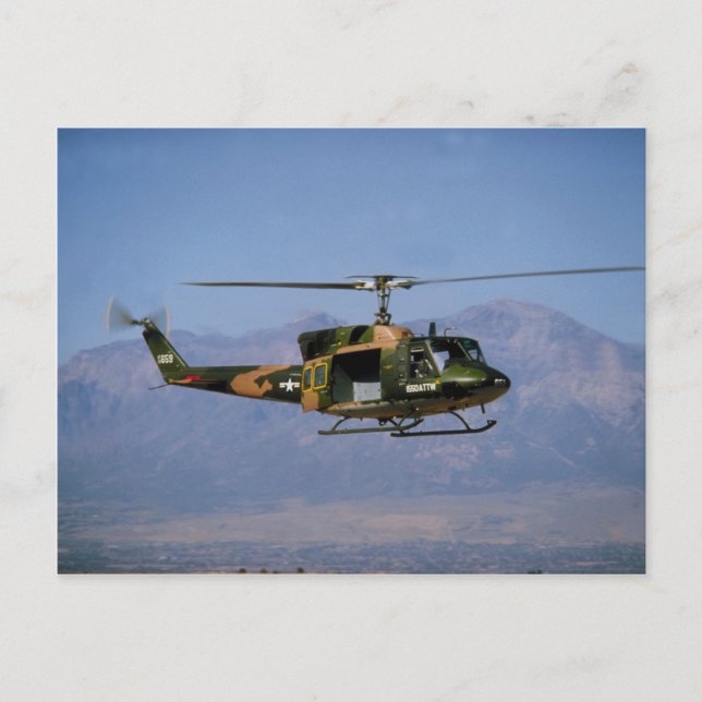 Twin Huey UH-1N Postkarte (Vorderseite)