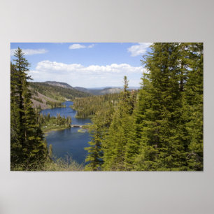 Twin Lakes in Mammoth Poster