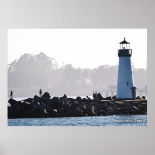 Twin Lakes Lighthouse Poster