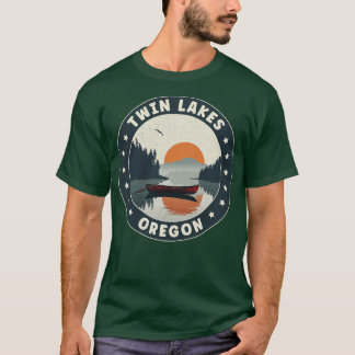 Twin Lakes Oregon Sonnenuntergang T-Shirt