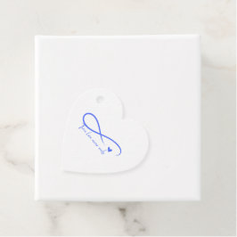 Twin Liebe Gift Tag Geschenkanhänger