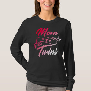 Twin Mama für die Mama von Twins Mütter Tag T-Shirt