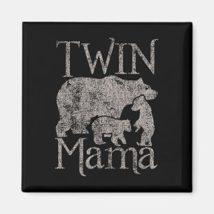 Twin Mama Mama Not Mütter Tag Magnet