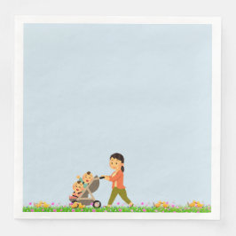 Twin Mama Napkins Serviette