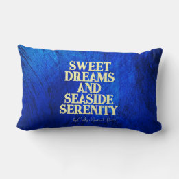 Twin Marlin Throw Pillow Lendenkissen