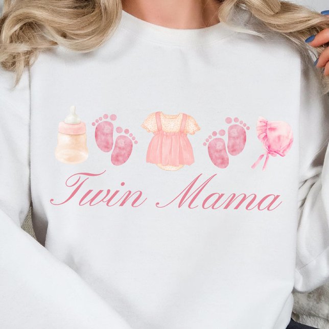 Twin Mom, Twin Mom Club, junge Mutter Shirt Gesche (Von Creator hochgeladen)