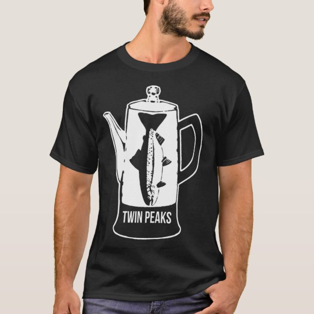 TWIN PEAKS FISH PERCOLATOR Premium Cotton pete kit T-Shirt (Vorderseite)