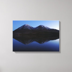 Twin Peaks Loch Slapin Insel Skye Leinwanddruck