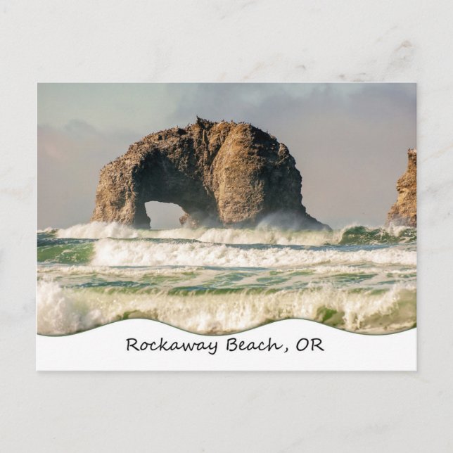 Twin Rocks Closeup Postcard Postkarte (Vorderseite)
