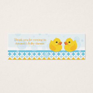 Twin Rubber Duckies Baby Showmarke