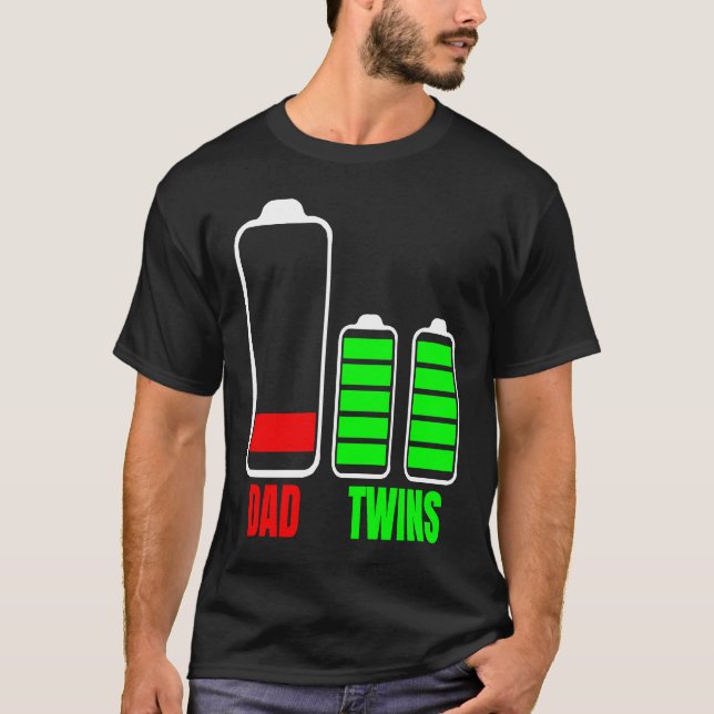 Twin Siblings Pregnancy T-Shirt (Vorderseite)